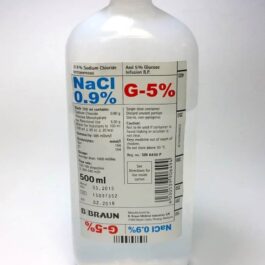 IV SALINE GLUCOSE