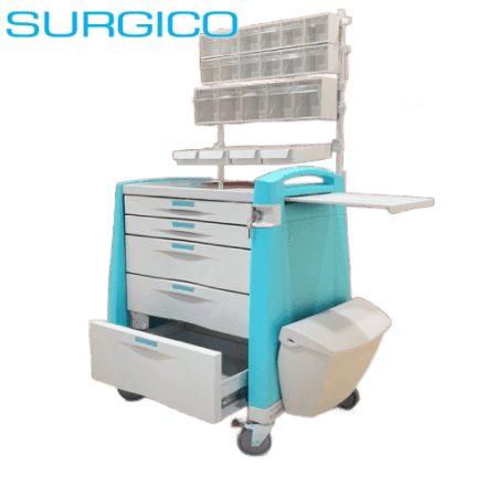 SURGICO Anaesthesia Cart