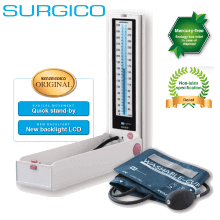 SURGICO KENZMEDICO MERCURY-FREE BP SET 380II-2