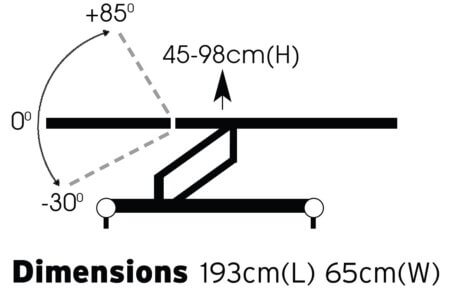 Sunflower 2 section Couch Dimensions