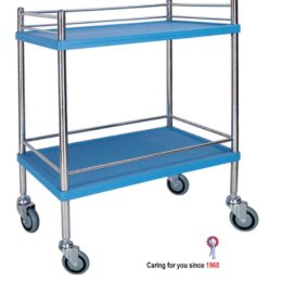 SURGICO PP TROLLEY BLUE