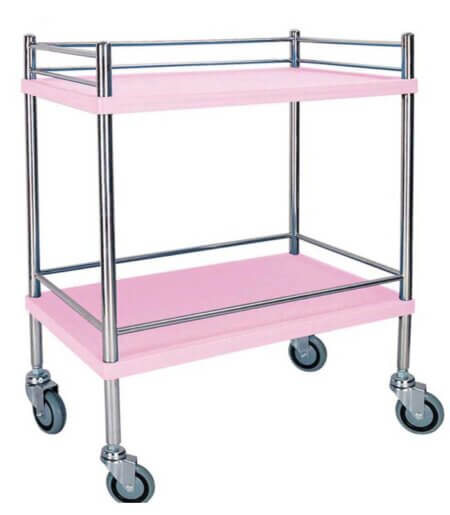 SURGICO PP TROLLEY PINK