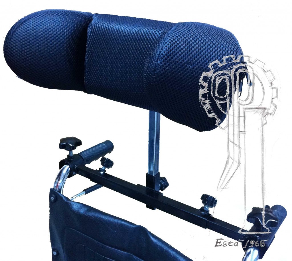 Assembly - Wheelchair Head Rest