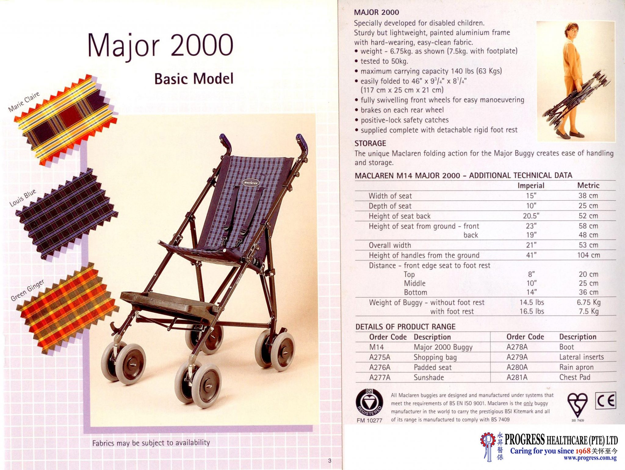 maclaren major buggy for sale