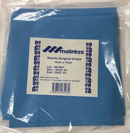 Melintex Sterile Drape