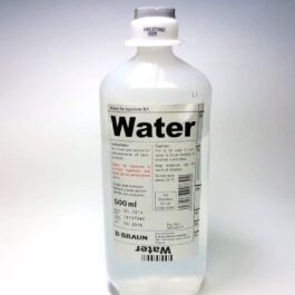 BRAUN WATER FOR INJECTION 500ML