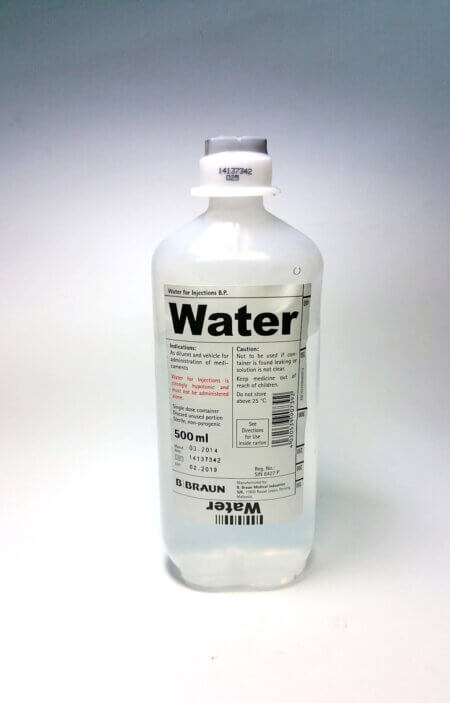 BRAUN WATER FOR INJECTION 500ML