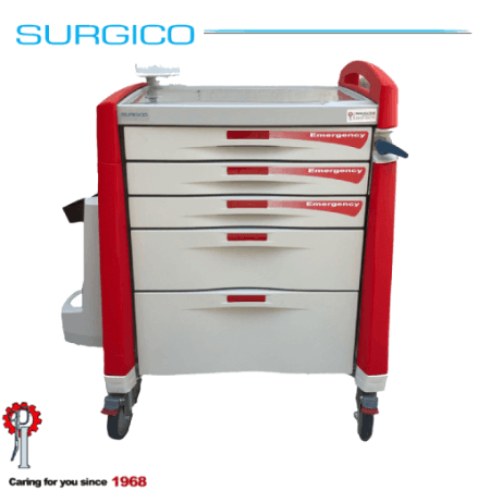 SURGICO Emergency Cart