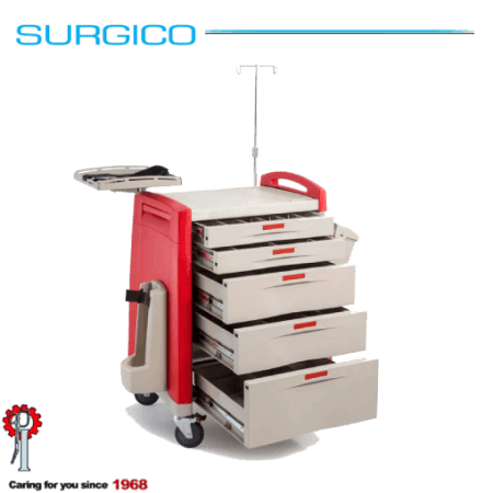 SURGICO ABS Emergency cart