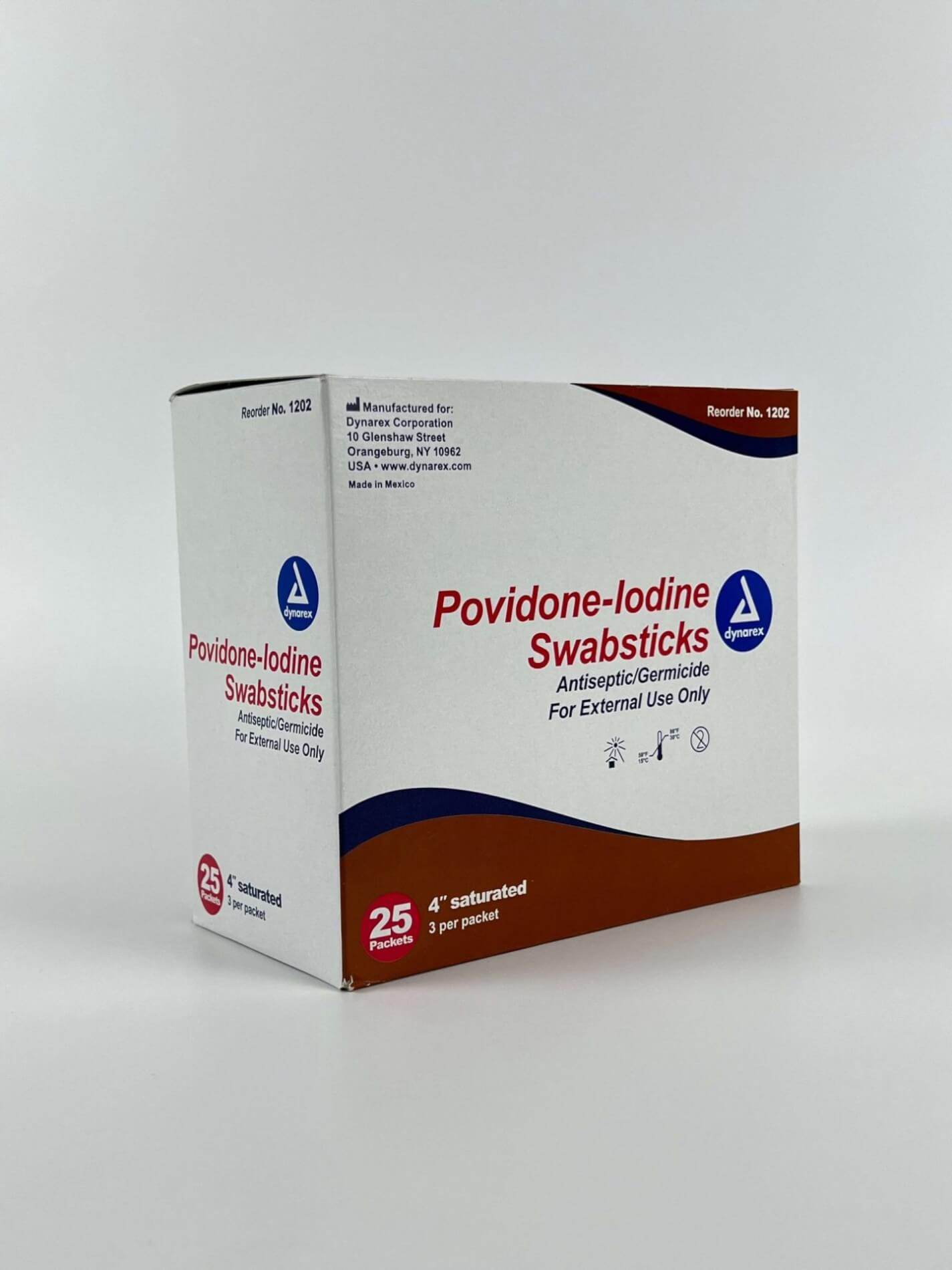 Povidone Iodine Swab Stick | Progress Healthcare