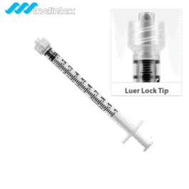 SOL-M Luer LOCK syringe