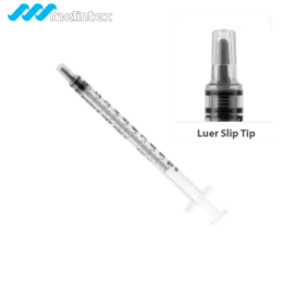 SOL-M 1ml Luer SLIP syringe