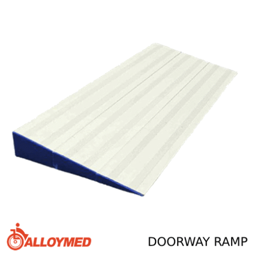 ALLOYMed® Aluminum Threshold Ramp | Wheelchair Access