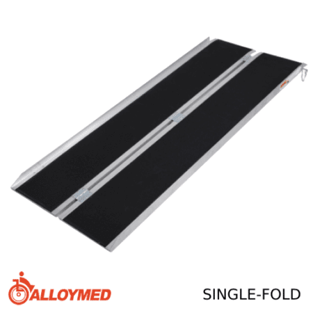 ALLOYMED ALUMINUM RAMP SINGLE-FOLD