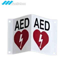 AED Signage 3D