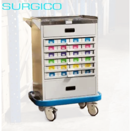 SURGICO Medication Cart 48 Bin