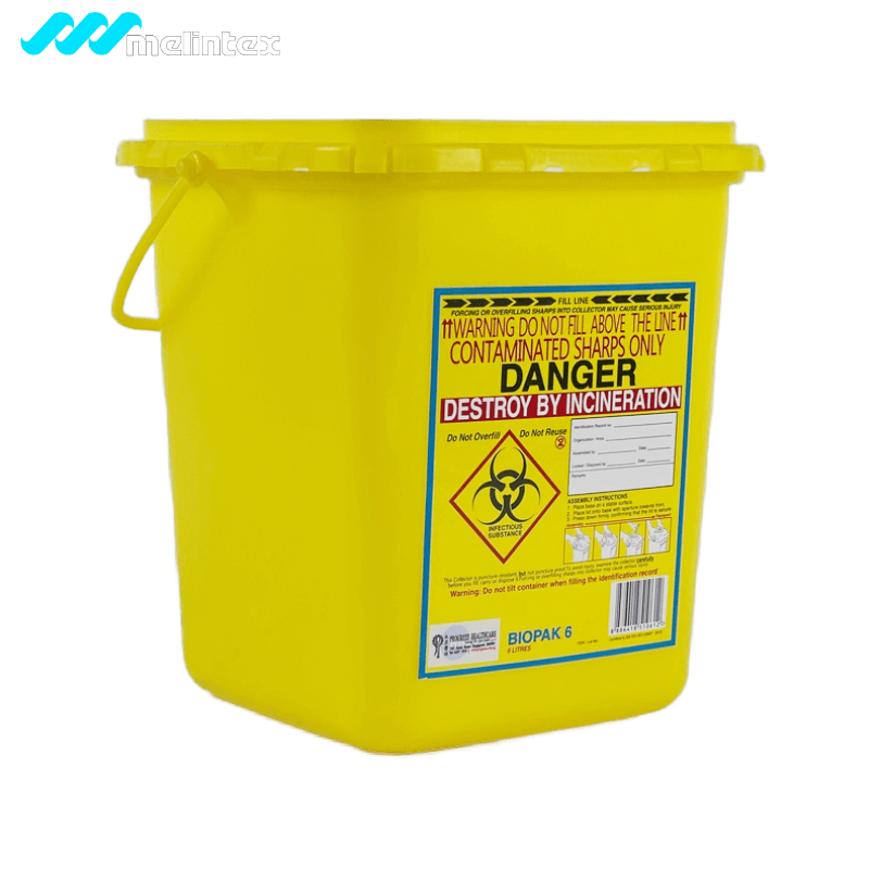 MELINTEX Biohazard Bin